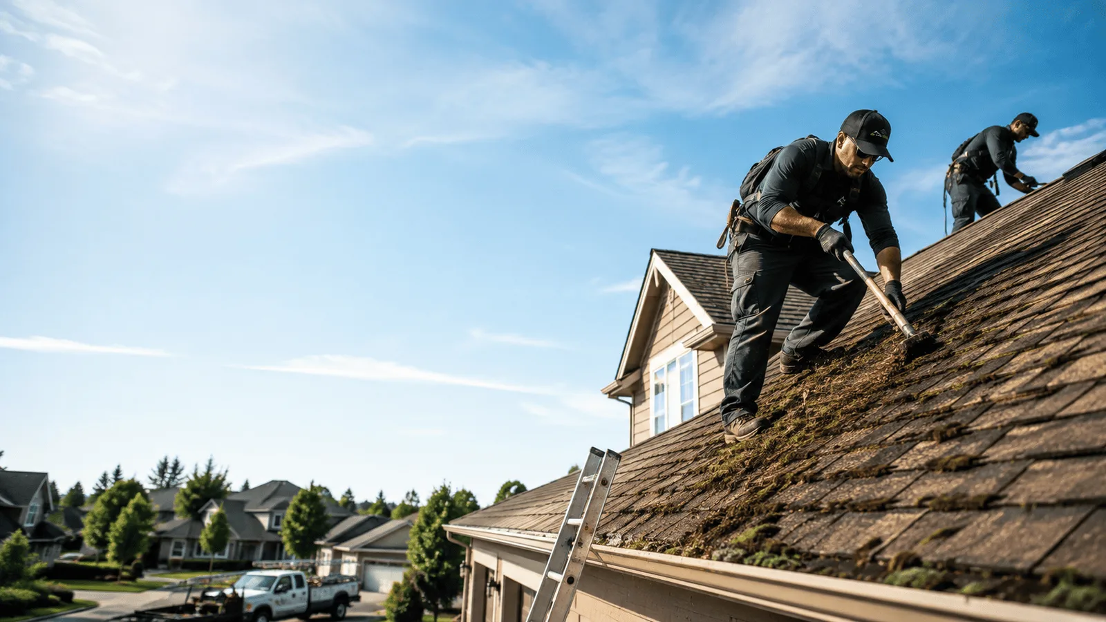 Roof Moss Removal in Rockbridge, OH near me